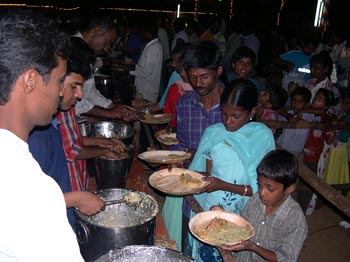 Prasadam Distribution