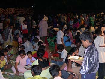 Prasadam Distribution