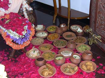 Offering to Srila Prabhupada