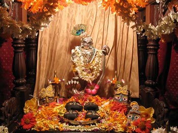 Kaliya Mardhana Krsna Deities