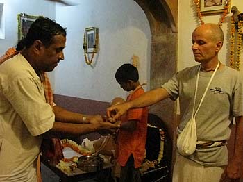 Karttika at Radha Damodar Mandir