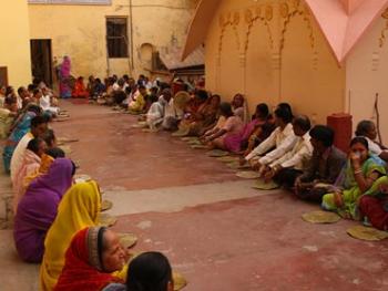 Govardhana prasadam distribution