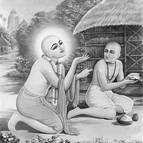 Sri Caitanya Mahaprabhu and Ragunatha Das Goswami