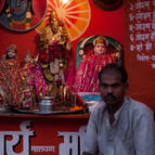 Pujari at Haridwar