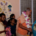 Guru Maharaja with Devotees