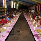 Guests Taking Prasadam