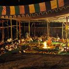 A View of the Ceremony at Night