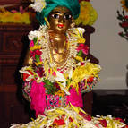 Mahaprabhu Accepting Puspanjali from His Devotees