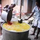 Cooks Preparing Rice Preparations