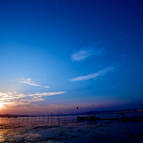 The Sangam at Twilight