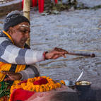 A Brahmana Performs a Homa