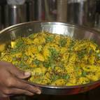 Radish Pakoras for the Pleasure of the Lord