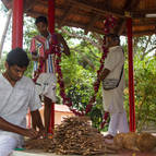 Decorating the Yajnasala