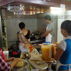 Devotees Cooking for the Festival