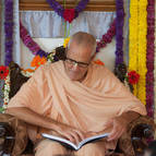 Guru Maharaja Reading the Book