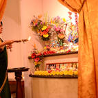 Krsna-Kirtana offering arati