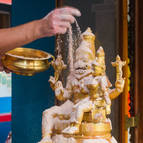 Powder made from flour and sindhur