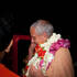 Srila Guru Maharaja Accepting Garlands from Devotees